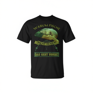 Fish With Face Protection Fishing <b>Walking</b> T-<b>Shirt</b> - Product Image 2