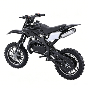 Motocicleta Todoterreno <span class=keywords><strong>de</strong></span> <span class=keywords><strong>Gasolina</strong></span> <span class=keywords><strong>para</strong></span> <span class=keywords><strong>Niños</strong></span>, Diseño Minimalista Totalmente Negro, Menos <span class=keywords><strong>de</strong></span> 50cc, 35 km/h, Carrocería Impermeable, <span class=keywords><strong>para</strong></span> Actividades al Aire Libre - Product Image 5