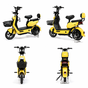 Motocicleta Eléctrica Ligera de 10 Pulgadas con Motor sin Escobillas de 500W, Scooter Eléctrico de Dos Ruedas, Impermeable, con Absorción de Impactos, Alcance de 41-50 km - Product Image 4