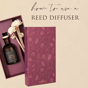 Hotel Home Fragrance Luxury Glass Eco-Friendly Fireless <b>Essential</b> <b>Oil</b> Reed <b>Diffuser</b> Set with Long Lasting Aroma for Home Use - Product Image 4