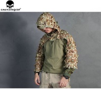 Combinaison de camouflage légère pour l'assaut, tenue de camouflage pour la chasse secrète, tenue de sniper, vêtements de camouflage