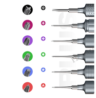 Mécanicien KINGKONG PLUS jeu de tournevis haute dureté convexe croix Torx Pentalobe Phillips pour téléphone montre tablette réparation ouverture