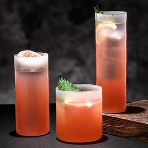 Gran oferta, bandejas cilíndricas esmeriladas <span class=keywords><strong>para</strong></span> aperitivos <span class=keywords><strong>de</strong></span> cristal Collins, juego <span class=keywords><strong>de</strong></span> tazas rectas transparentes <span class=keywords><strong>para</strong></span> bebidas largas, cócteles, <span class=keywords><strong>vasos</strong></span> Colin - Product Image 4