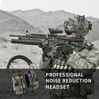 Casque tactique passif et actif à réduction de bruit pour l'aviation générale, casque de pilote GA