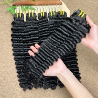 Lot de Cheveux Humains Vierge Vietnamiens 100% Naturels, Grade 12A, Ondulés Profonds, Cuticules Alignées, Non Traités, Vente en Gros