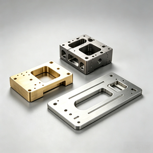 Carcasa de Aluminio Anodizado para Mecanizado CNC Personalizado, Base Mecánica de Aluminio, Piezas de Precisión para Cajas de Fresado, Electroerosión por Hilo - Product Image 1