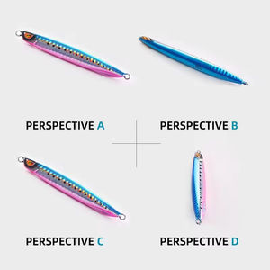 Leurre de pêche artificiel en métal Brave Printed Carp 20g/30g/40g/60g/80g DUO pour lancer depuis le rivage, effet UV, jigging à lancer lent - Product Image 4