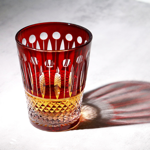 Vaso de cristal grabado a mano de 250ml clásico moderno, barras de grabado de diseño Floral talladas personalizadas de fábrica para beber vino - Product Image 2
