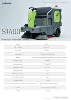 Machine de balayage de sols industrielle électrique robuste à batterie pour entrepôt et béton, certifiée CE