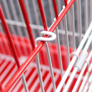 Toptan büyük çelik tel kafes Coop Pet katlanabilir kuş kafesi çatı ve yiyecek kasesi kupası tel kafes kuş papağan - Product Image 4