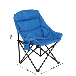 Sedia a Luna Pieghevole Premium Resistente con Schienale Alto e Seduta Imbottita Morbida per Campeggio e Picnic all'Aperto - Product Image 2