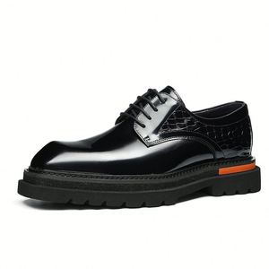 Chaussures de ville pour hommes en daim de vachette pleine fleur, style mocassin, personnalisées, les plus vendues, pour affaires et performance - Product Image 2