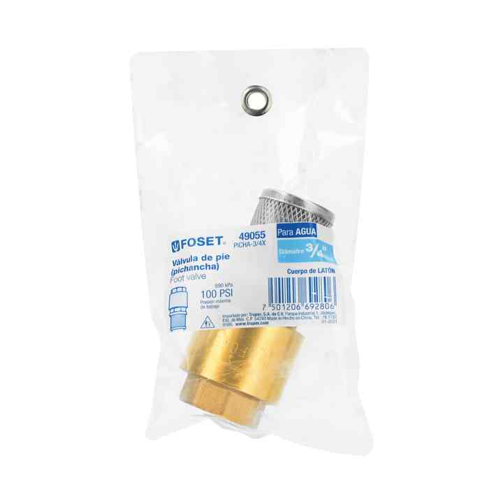 Foset PICHA-3/4X Pichancha Stainless Steel 3/4' Grid Premium Pump Product