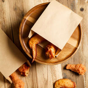 Durabilidad Ecológico Biodegradable Marrón Bolsas de papel Kraft Panadería Confitería Comestibles Alimentos Embalaje Tamaño personalizado Digital - Product Image 5