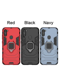 Coque de téléphone avec support anneau, Anti-chute, étui pour Samsung Galaxy A11 A70e <span class=keywords><strong>A41</strong></span> A91 A81 M60s, <span class=keywords><strong>2020</strong></span>, neuf 360 - Product Image 2