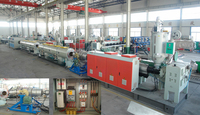 Fabricant PP-R PE PEX équipement de tube d'eau chaude froide ligne d'extrusion tuyau d'extrudeuse faisant la machine
