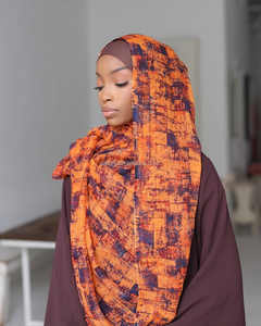 Impression Modal Respirant Doux Plissé Coton Rayonne Tissé Modal Musulman Femmes Châle Hijab Pas encore de commentaires 4 Vendus - Product Image 6