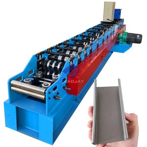 China leichte Galvanisierter Stahl-<span class=keywords><strong>C</strong></span>-Profilstahl U-Kanal-Stuhlrollenformmaschine - Product Image 1