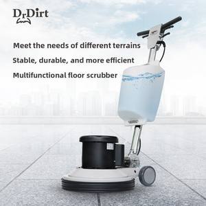 Nettoyeur de sols industriel électrique manuel CE, laveuse de sols à disque unique, robuste, pour le nettoyage, le lavage et le récurage des sols en pierre et en carrelage - Product Image 2