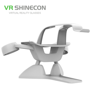 VR SHINECON tout-en-un 3D VR accessoires pour <span class=keywords><strong>Quest2</strong></span> pas facile à tomber Premium ABS VR Stand - Product Image 4