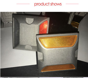 <span class=keywords><strong>Reflector</strong></span> de Aluminio para Seguridad Vial, Tipo Ojo de Gato, 100*100*70mm, 180g, Económico, Reflectante, para Pavimento - Product Image 6