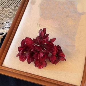 Elegant Resin Flower Hair Clip Women's Headwear 13CM Wedding Floral Decorate Accessory - Product Image 5