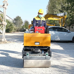 Innovadores rodillos de carretera pequeños Vibratorio Nuevo equipo de construcción de carreteras Precio de rodillo - Product Image 3
