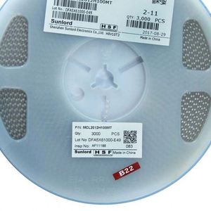 Whole Sale MCL2012H100MT 0805 2012 Inductors SMD Inductors 10uH 20% 100mA 0.5ohm - Product Image 1
