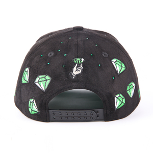 Gorra de Béisbol de Ante con Forro de Satén y Logotipo Personalizado para Hombre, Bordado <span class=keywords><strong>3D</strong></span> de 5 Paneles, Venta al Por Mayor de Fábrica - Product Image 4