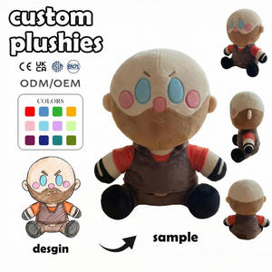 Fabricant de jouets en peluche personnalisés, vente en gros de pandas en peluche, sac à dos chat réaliste, poupée lumineuse, porte-clés en peluche, vêtements de poupée personnalisés - Product Image 5