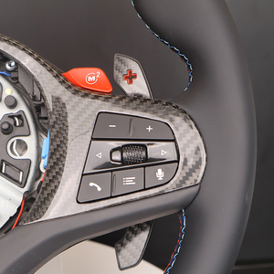 Volant de direction de voiture en cuir de haute qualité avec palettes pour BMW F87 M2 G01 X3 M40i <span class=keywords><strong>M4</strong></span> M3 G80 - Product Image 6