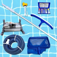 Ensemble complet d'équipements de nettoyage de piscine Water Faery, kit tout-en-un pour piscines résidentielles et commerciales