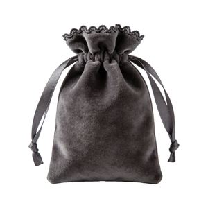 Sacs cadeaux en velours pas chers en gros, pochettes multicolores personnalisées avec logo imprimé pour bijoux, aromathérapie et emballage cadeau - Product Image 4