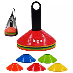 Disques de marquage plats en PE durables et écologiques Bailing Sports pour l'entraînement au football, au basketball et à l'agilité - Product Image 2