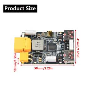 Dc 5-20V 2-7S 100W Power Bank Snel Opladen Mobiele Power Module Printplaat Type-C Usb-Ondersteuning Pd/Qc3.0 2.0 - Product Image 6