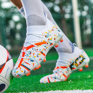 Низкая цена, таможенные мужские, женские, социальные, спортивные, спортивные, TF, сломанные ногти, аг, Длинные шипы, Нескользящие износостойкие футбольные ботинки - Product Image 5