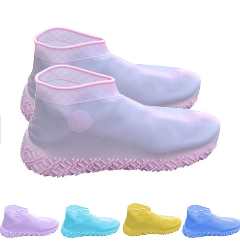 Модные Нескользящие Чехлы для обуви, защитные силиконовые чехлы для обуви