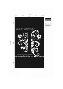 Accesorios decorativos de acero inoxidable para ascensor, paneles de metal interiores para ascensor - Product Image 3