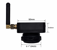 Capteur de niveau de liquide laser WiFi intelligent TUYA, portée 5m, surveillance de réservoir d'eau, mode basse consommation, alerte via application pour l'automatisation IoT