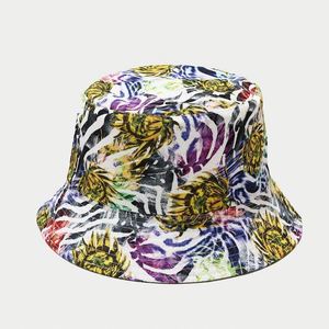 Sombrero Unisex con Estampado de Grafiti, Sombrero de Pescador para Todas las Temporadas, Sombrero Panamá para Exteriores, Sombrero de Hip Hop, Logotipo Bordado Personalizado - Product Image 6