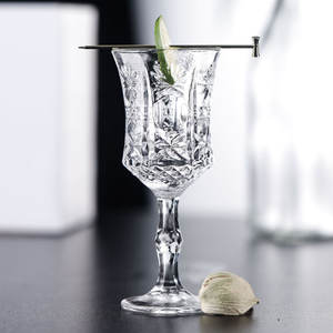 Copa de champán personalizada al por mayor y copa de vino tallada en corte para ocasiones de fiesta - Product Image 3