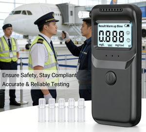 पोर्टेबल अर्ध-कंडक्टर सेंसर अल्कोहल परीक्षक 1 के प्रतिक्रिया समय के भीतर अनुकूलन लिथियम बैटरी - Product Image 1