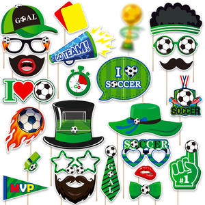 Máscaras de Papel Semimanufacturadas al por Mayor, Accesorios para Fotos, Máscara de Fútbol Americano para Decoración de Fiestas de Cumpleaños - Product Image 1