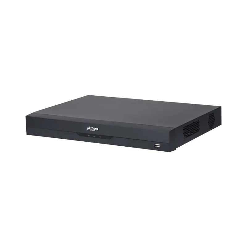 Gravador de vídeo de rede DHI-NVR4216-EI 8CH 1U 8PoE 2HDDs H.265 16CH 4K 8MP NVR com 16 portas POE, com 2 slots SATA HDD NVR