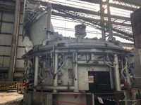Four à arc électrique submergé industriel pour la production de ferrochrome Prix compétitif avec composant moteur central