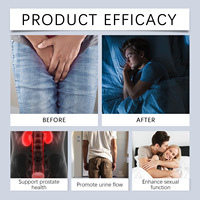 Docteat 60 capsules Prostate Complex pour améliorer la fonction urinaire et sexuelle, réguler les niveaux hormonaux, capsule naturelle pour la prostate