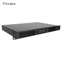 Amplificateur pour diffusion en direct, série CA, classe D, amplificateur professionnel 2*400W 1U, prend en charge le stéréo et le parallèle