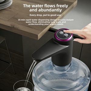 <span class=keywords><strong>Dispensador</strong></span> <span class=keywords><strong>de</strong></span> <span class=keywords><strong>Agua</strong></span> Doméstico Eléctrico <span class=keywords><strong>de</strong></span> 4W con Control por Aplicación, Carga USB Automática, Carcasa <span class=keywords><strong>de</strong></span> ABS, Bomba y Dispositivo <span class=keywords><strong>de</strong></span> Succión para <span class=keywords><strong>Agua</strong></span> Embotellada - Product Image 3