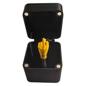 Nuovo creativo del dito medio novità <span class=keywords><strong>Gag</strong></span> giocattolo nella scatola di natale regali divertenti per il dito medio - Product Image 3