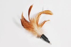 เบ็ดตกปลารอกแบบยืดหดได้พร้อมขนนกสำหรับของเล่นแมวแบบยั่งยืน - Product Image 6